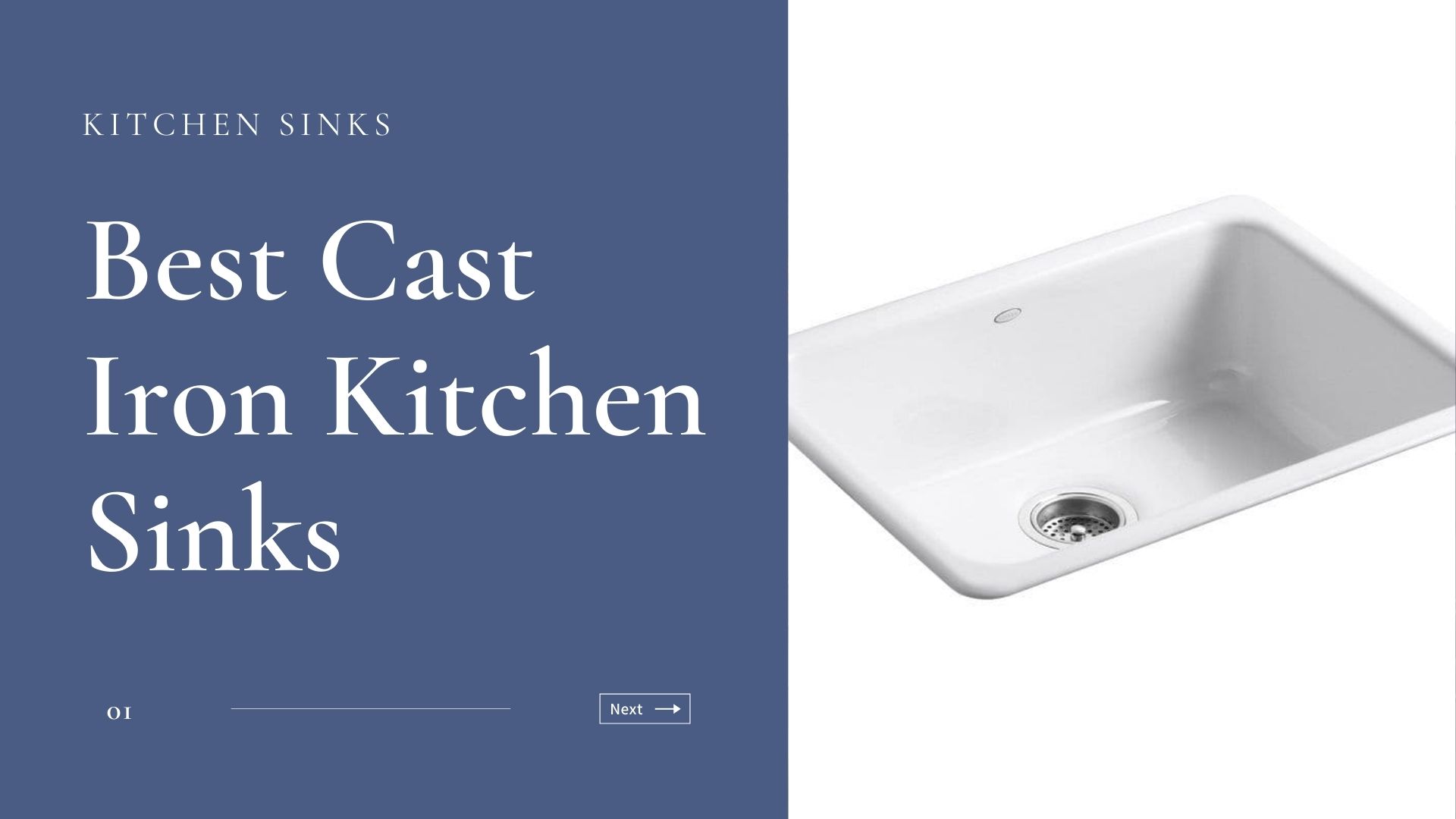benefits of cast iron kitchen sink